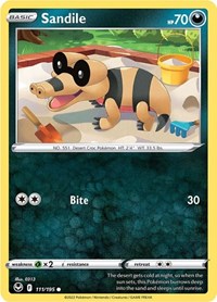 Sandile (111/195) - SWSH12: Silver Tempest
