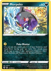 Morpeko (116/195) - SWSH12: Silver Tempest
