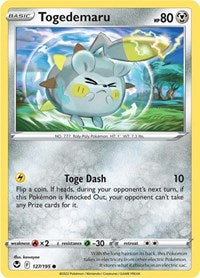 Togedemaru (127/195) - SWSH12: Silver Tempest