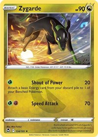 Zygarde (134/195) - SWSH12: Silver Tempest