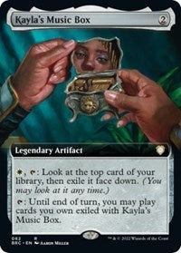 Kaylas Music Box Extended Art (62) - Commander: The Brothers' War