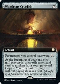 Wondrous Crucible Extended Art (67) - Commander: The Brothers' War