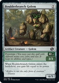 Boulderbranch Golem (197) - The Brothers' War