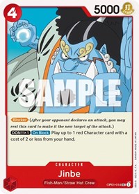 Jinbe (014) (OP01-014) - Romance Dawn