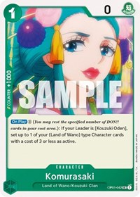 Komurasaki (OP01-042) - Romance Dawn