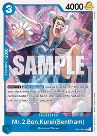 Mr2BonKurei Bentham (OP01-084) - Romance Dawn