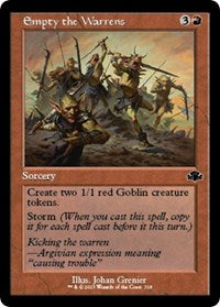 Empty the Warrens Retro Frame (318) - Dominaria Remastered