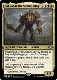 Solkanar the Swamp King (200) - Dominaria Remastered