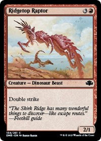 Ridgetop Raptor (134) - Dominaria Remastered