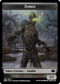 Zombie Token (5) - Dominaria Remastered