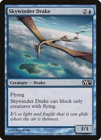 Skywinder Drake (75) - Magic 2012 (M12)