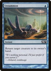 Unsummon (79) - Magic 2012 (M12)