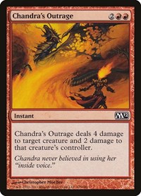 Chandras Outrage (125) - Magic 2012 (M12)