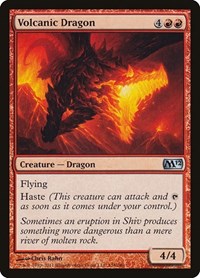 Volcanic Dragon (158) - Magic 2012 (M12)