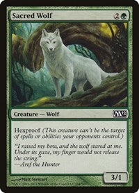 Sacred Wolf (194) - Magic 2012 (M12)