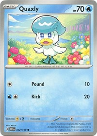 Quaxly (052/198) - SV01: Scarlet & Violet Base Set