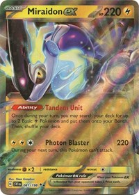 Miraidon ex 081 198 (081/198) - SV01: Scarlet & Violet Base Set