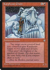 Karplusan Giant (196) - Ice Age