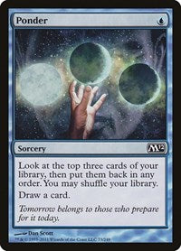Ponder (73) - Magic 2012 (M12)
