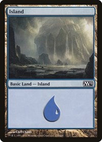 Island 235 (235) - Magic 2012 (M12)