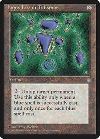 Lapis Lazuli Talisman (327) - Ice Age