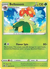 Bellossom (003/159) - Crown Zenith