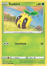 Sunkern (007/159) - Crown Zenith