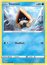 Snorunt (034/159) - Crown Zenith