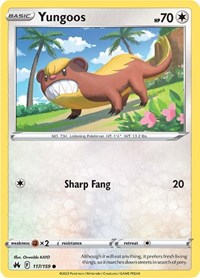 Yungoos (117/159) - Crown Zenith