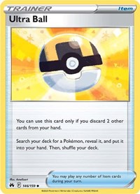 Ultra Ball (146/159) - Crown Zenith