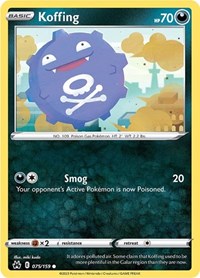 Koffing (075/159) - Crown Zenith
