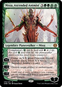 Nissa Ascended Animist (175) - Phyrexia: All Will Be One