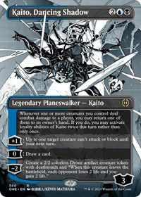 Kaito Dancing Shadow Borderless (340) - Phyrexia: All Will Be One