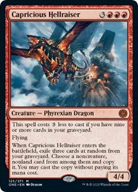Capricious Hellraiser (125) - Phyrexia: All Will Be One