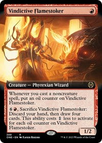 Vindictive Flamestoker Extended Art (388) - Phyrexia: All Will Be One
