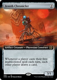 Zenith Chronicler Extended Art (399) - Phyrexia: All Will Be One