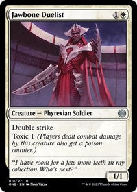 Jawbone Duelist (18) - Phyrexia: All Will Be One