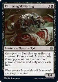 Chittering Skitterling (87) - Phyrexia: All Will Be One