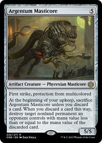 Argentum Masticore (222) - Phyrexia: All Will Be One
