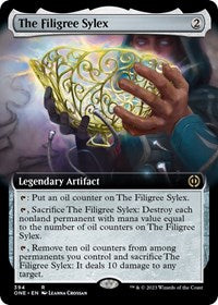 The Filigree Sylex Extended Art (394) - Phyrexia: All Will Be One
