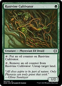Rustvine Cultivator (181) - Phyrexia: All Will Be One