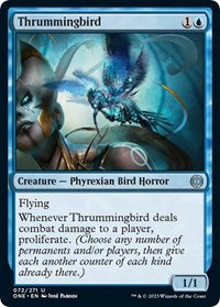Thrummingbird (72) - Phyrexia: All Will Be One
