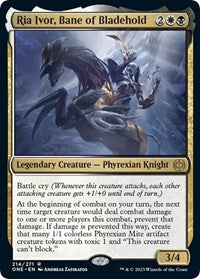 Ria Ivor Bane of Bladehold (214) - Phyrexia: All Will Be One
