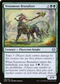 Venomous Brutalizer (193) - Phyrexia: All Will Be One