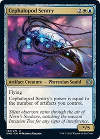 Cephalopod Sentry (198) - Phyrexia: All Will Be One