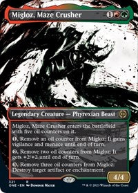 Migloz Maze Crusher Showcase (321) - Phyrexia: All Will Be One