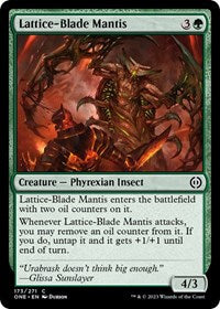 Lattice Blade Mantis (173) - Phyrexia: All Will Be One