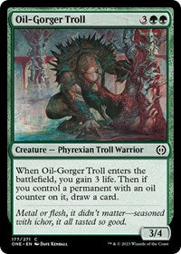 Oil Gorger Troll (177) - Phyrexia: All Will Be One