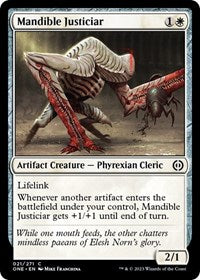 Mandible Justiciar (21) - Phyrexia: All Will Be One