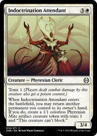 Indoctrination Attendant (16) - Phyrexia: All Will Be One